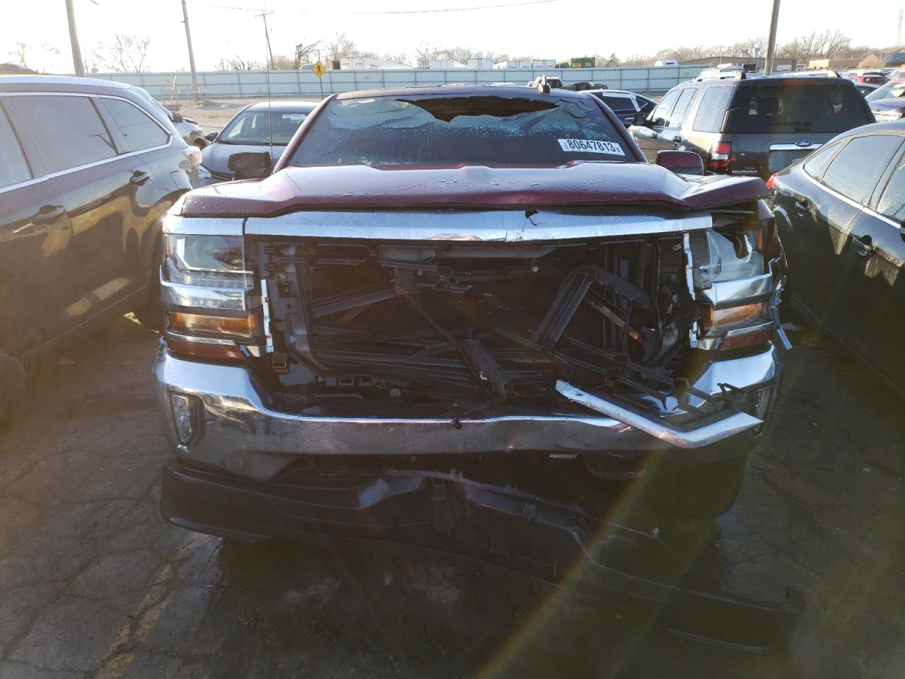 2017 Chevrolet Silverado K1500 Lt VIN: 1GCVKREC5HZ105454 Lot: 80647813