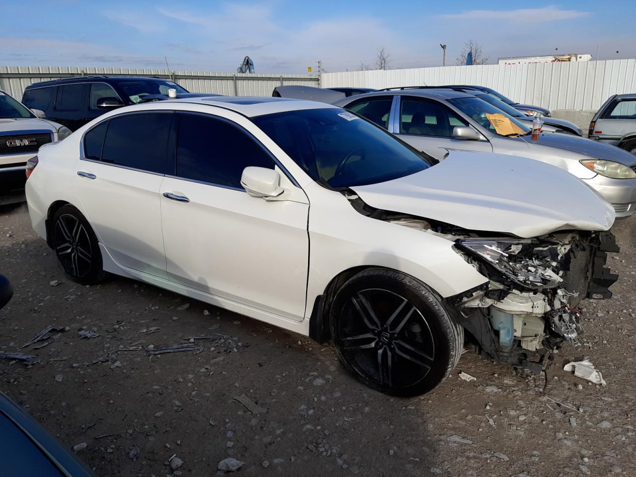 2017 Honda Accord Touring VIN: 1HGCR3F98HA019266 Lot: 77890533