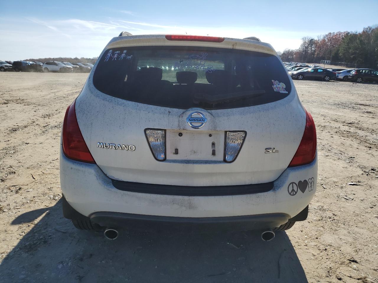 2004 Nissan Murano Sl VIN: JN8AZ08T54W223232 Lot: 78919693
