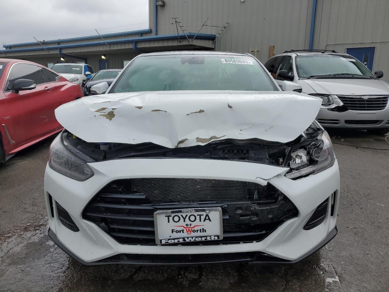 2020 Hyundai Veloster Base VIN: KMHTG6AF0LU026220 Lot: 80589693