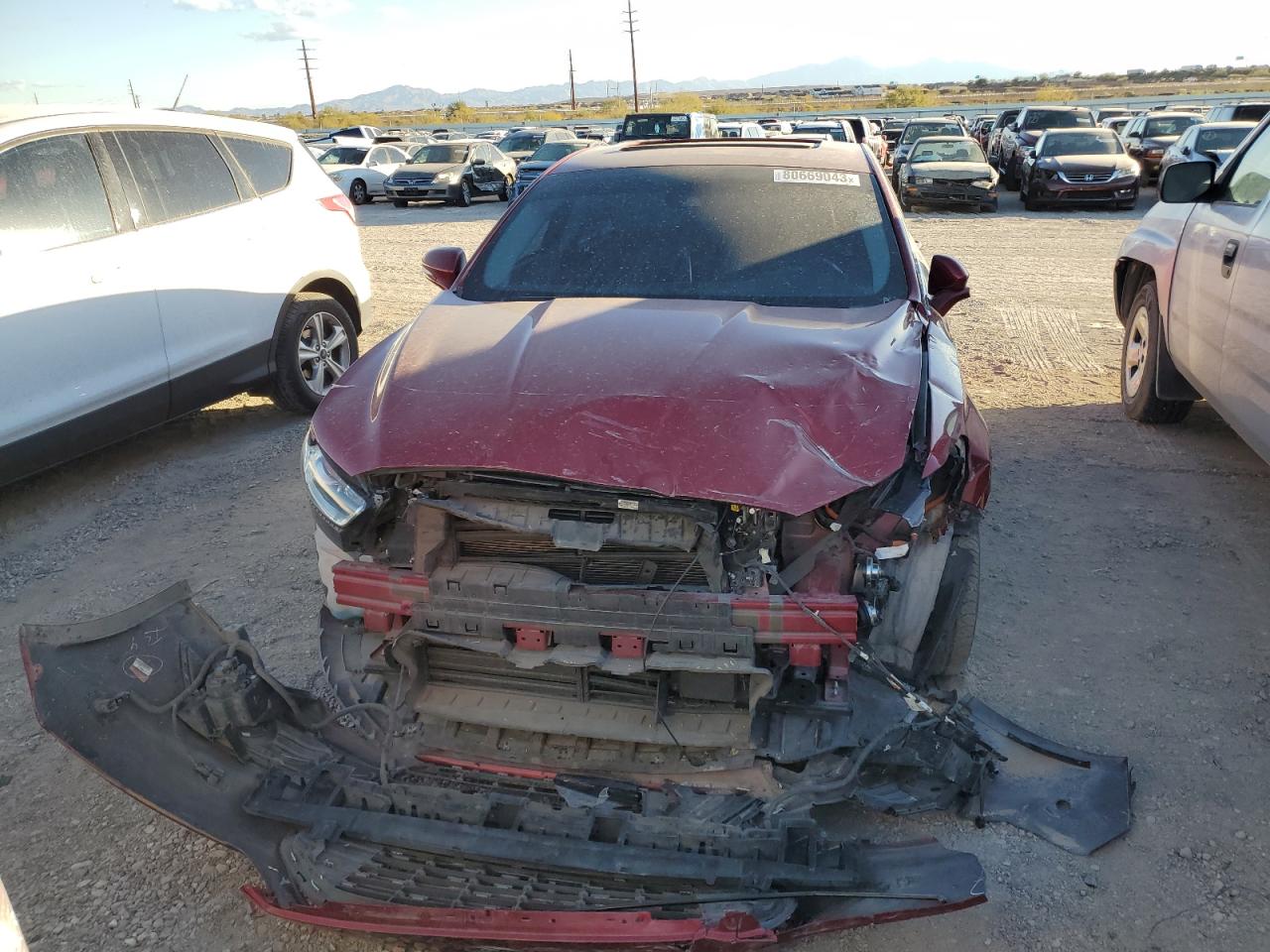 VIN 3FA6P0SU2DR242421 2013 FORD FUSION no.5