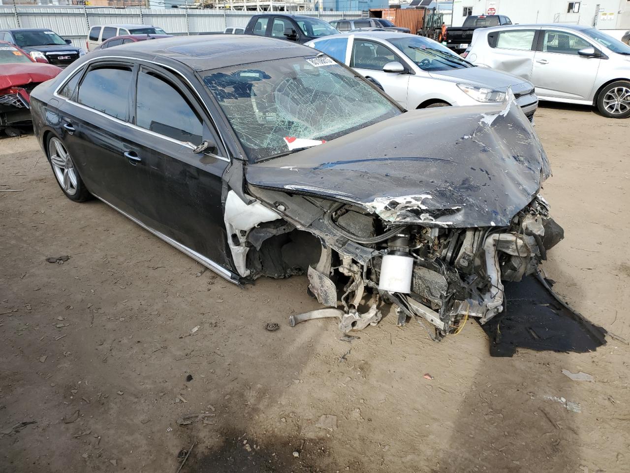 2013 Audi A8 L Quattro VIN: WAURGAFD9DN004542 Lot: 80108813