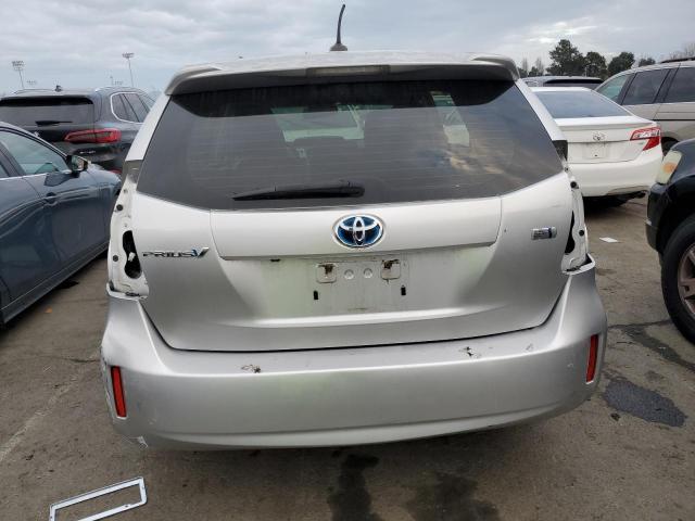 Кросовери TOYOTA PRIUS 2012 Сріблястий