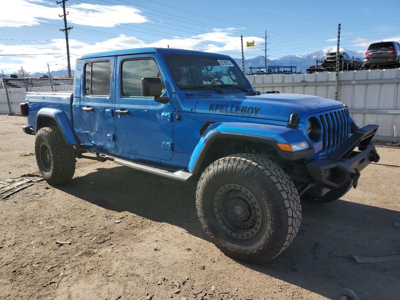 2022 Jeep Gladiator Overland VIN: 1C6HJTFG2NL151411 Lot: 82168723