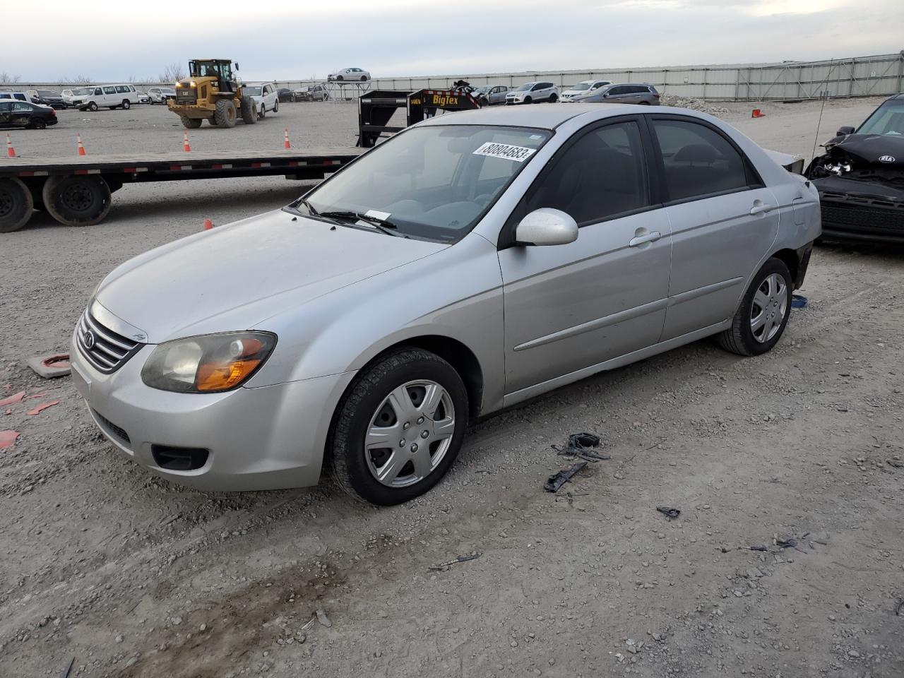 2009 Kia Spectra Ex VIN: KNAFE221195626490 Lot: 80804683