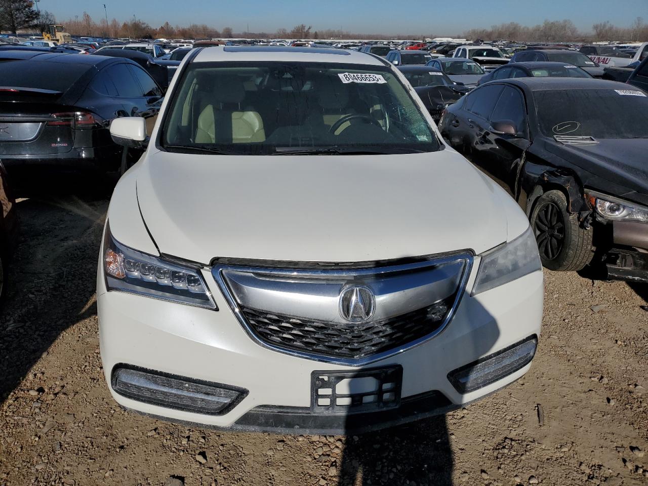 2016 Acura Mdx Technology VIN: 5FRYD4H40GB008812 Lot: 80466653