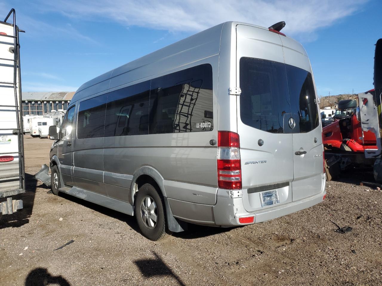 2014 Mercedes-Benz Sprinter 2500 VIN: WD3PE8DC5E5862086 Lot: 41296264