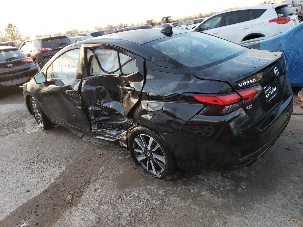 2021 Nissan Versa Sv VIN: 3N1CN8EV7ML877078 Lot: 80807833