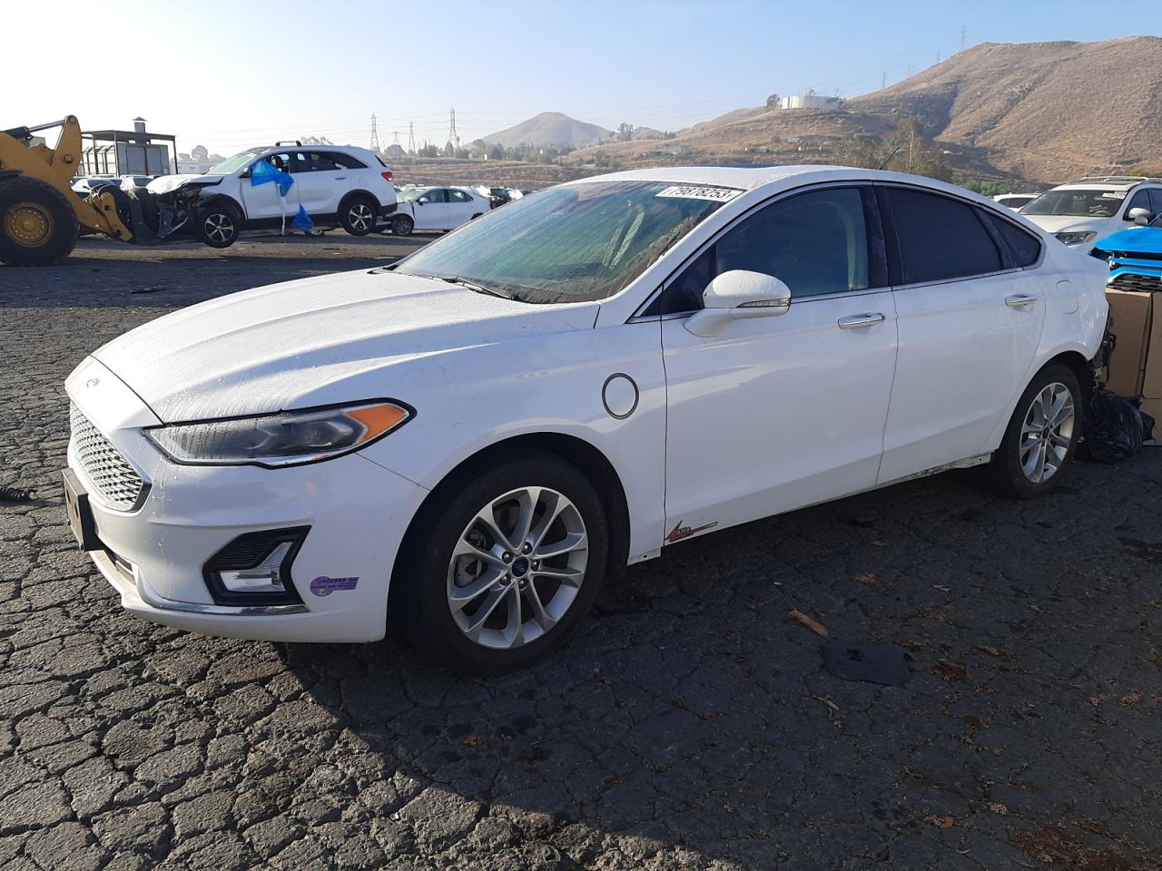 2019 Ford Fusion Titanium VIN: 3FA6P0SU3KR201034 Lot: 79878253