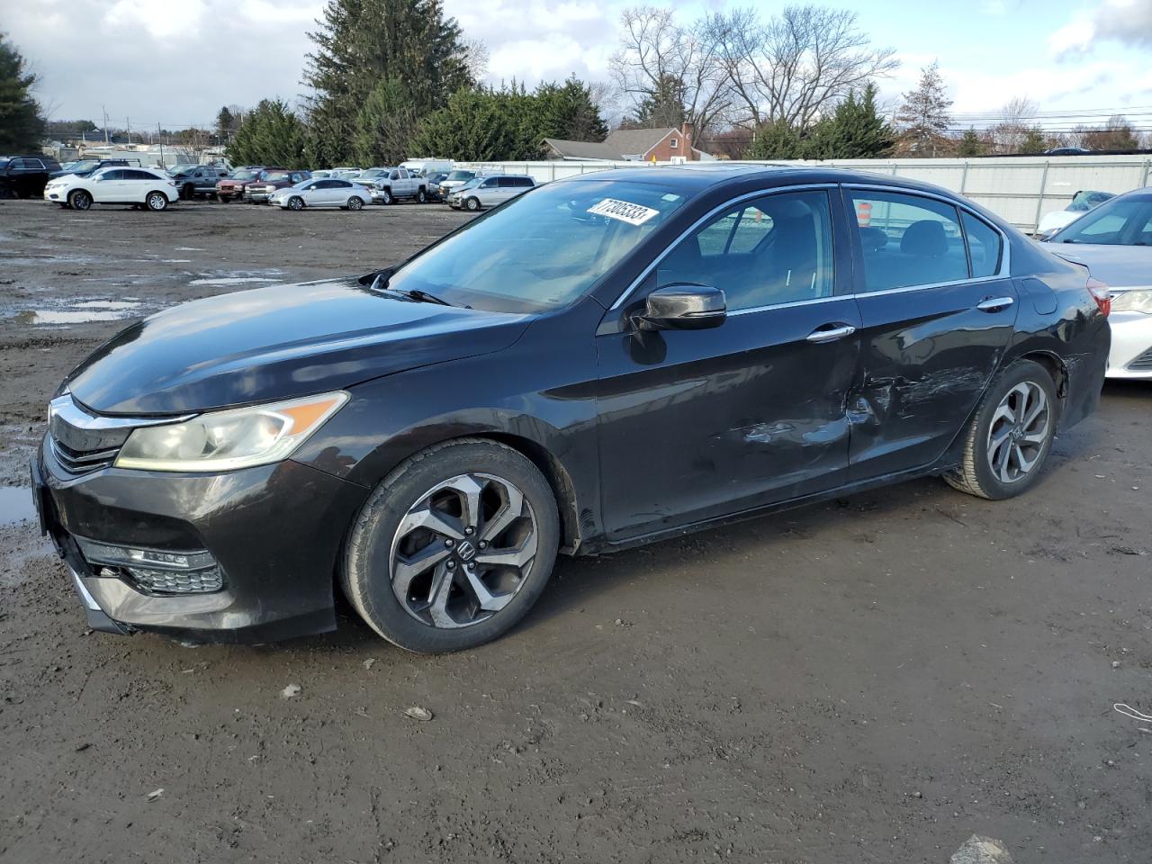 2016 Honda Accord Ex VIN: 1HGCR2F72GA131956 Lot: 77305333