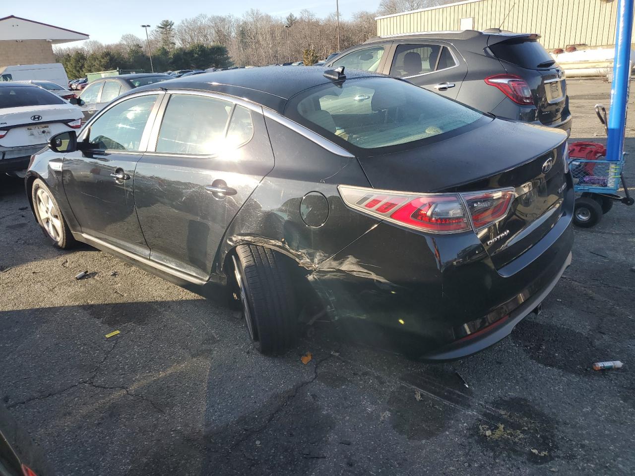 2015 Kia Optima Hybrid VIN: KNAGN4AD4F5091212 Lot: 79506883