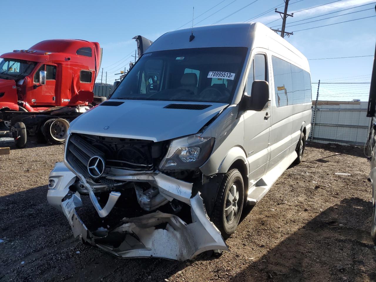2014 Mercedes-Benz Sprinter 2500 VIN: WD3PE8DC5E5862086 Lot: 41296264