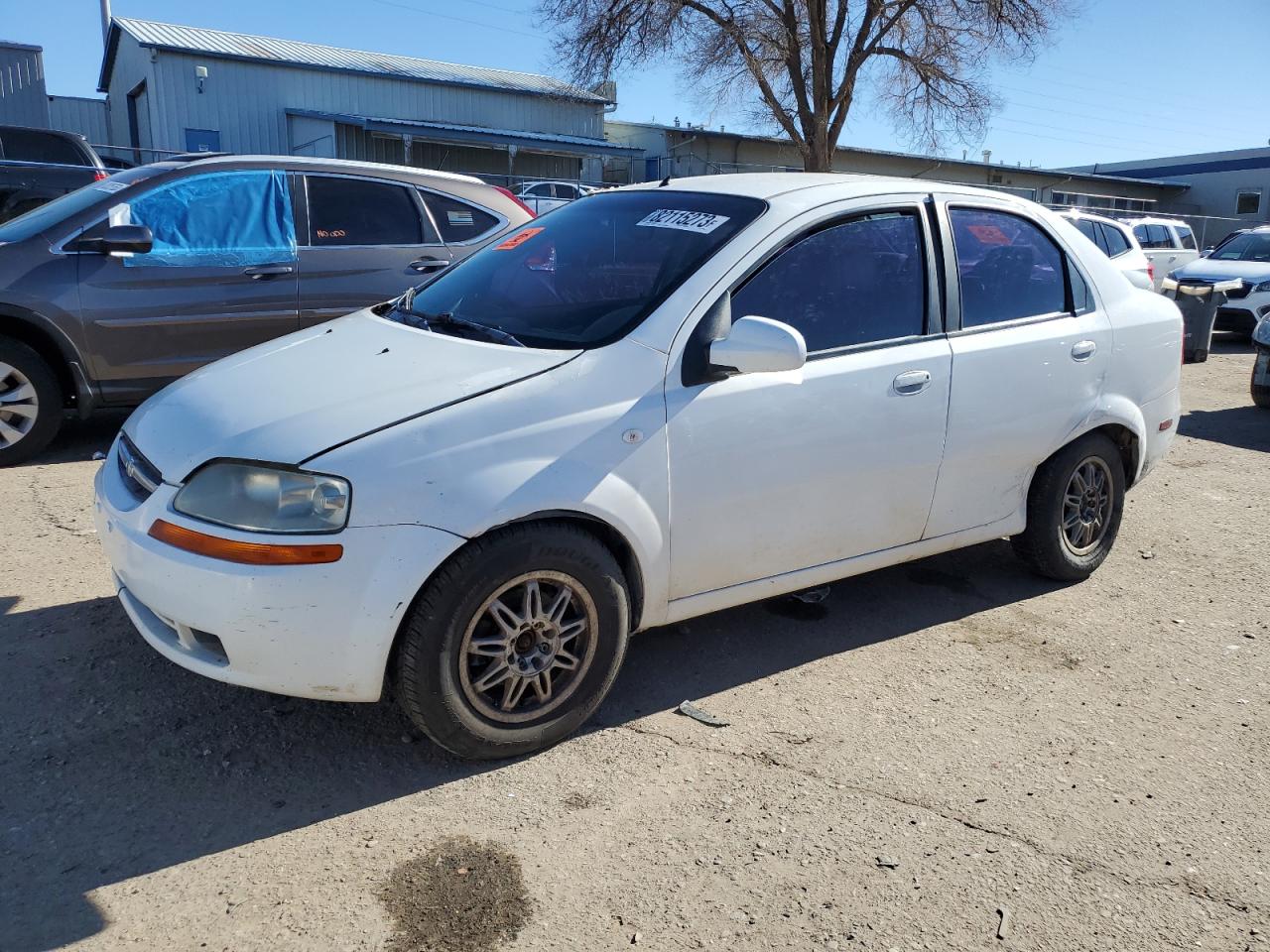 2006 Chevrolet Aveo Base VIN: KL1TD56616B542030 Lot: 82115273