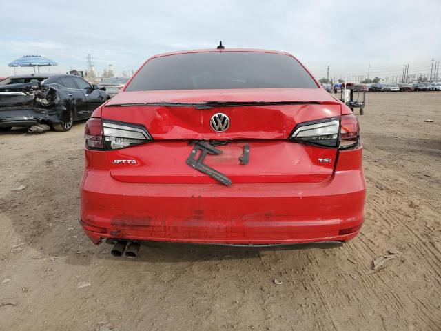  VOLKSWAGEN JETTA 2016 Красный