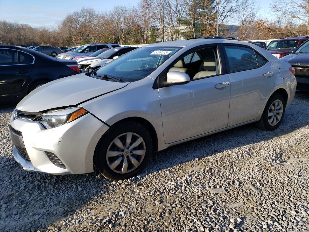 2015 Toyota Corolla L VIN: 2T1BURHE7FC244678 Lot: 79354573