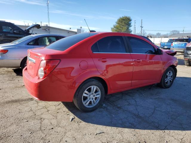  CHEVROLET SONIC 2016 Red
