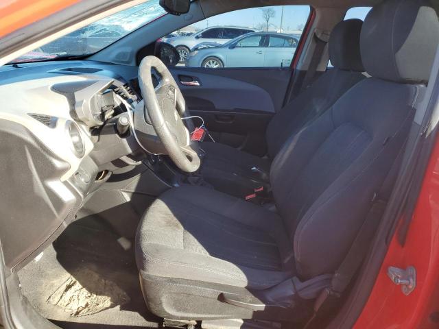  CHEVROLET SONIC 2016 Red