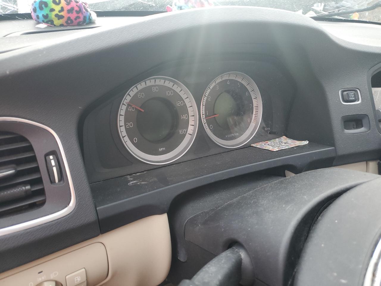 2012 Volvo S60 T5 VIN: YV1622FS5C2089172 Lot: 93178675