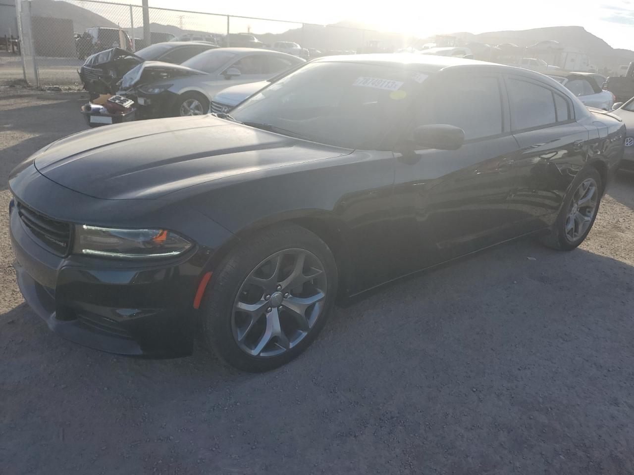 2015 Dodge Charger Sxt for Sale in North Las Vegas, NV - Side