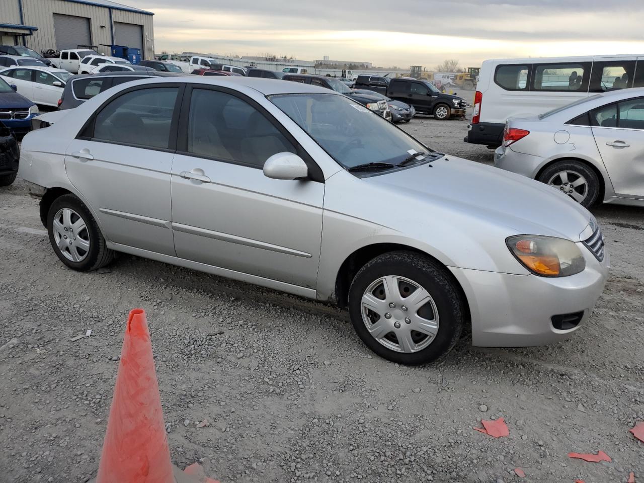 2009 Kia Spectra Ex VIN: KNAFE221195626490 Lot: 80804683