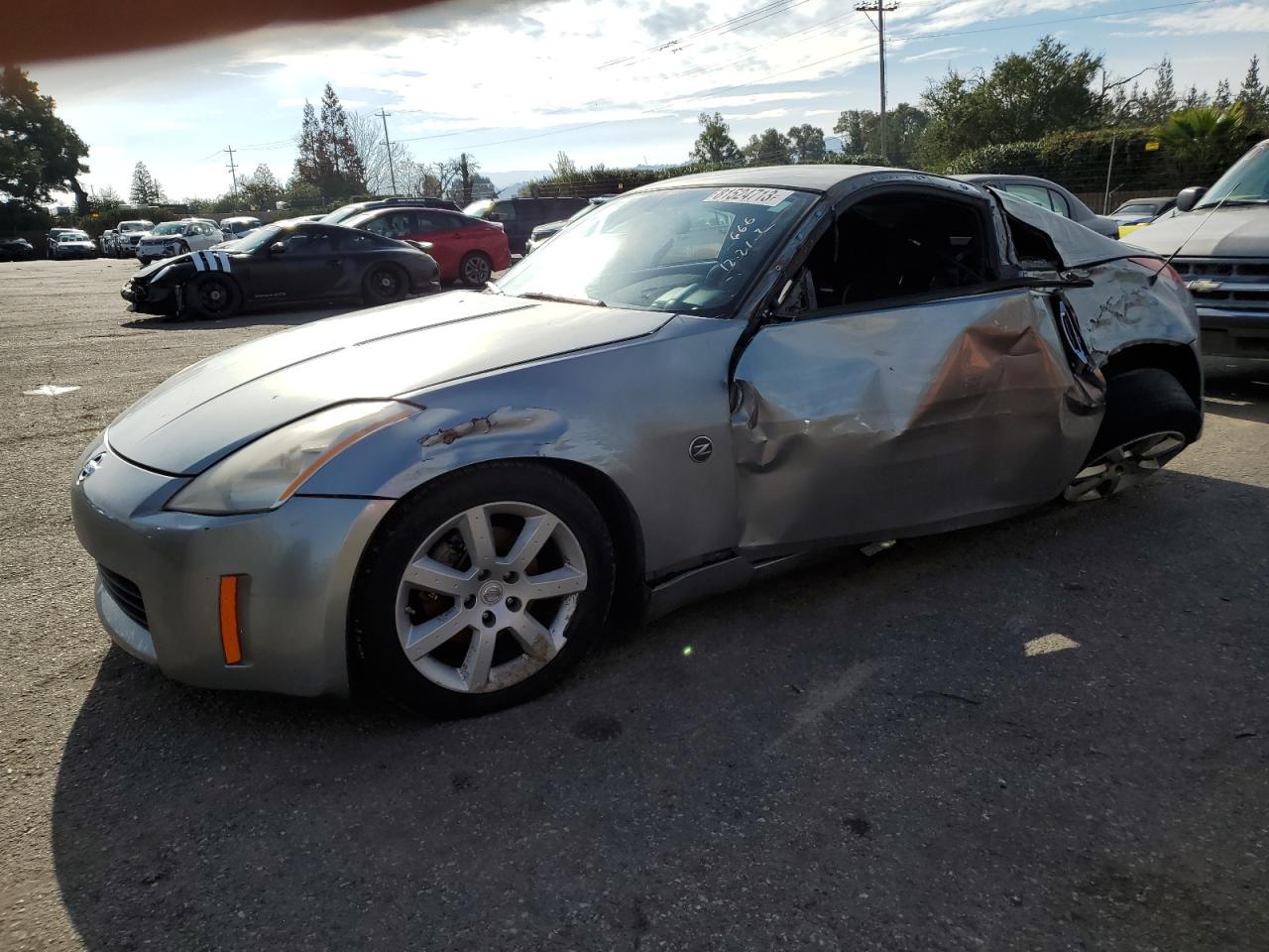 2005 Nissan 350Z Coupe VIN: JN1AZ34D45M604808 Lot: 81524713