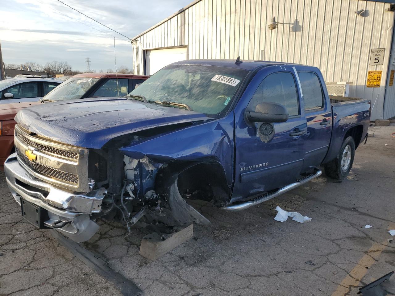 2013 Chevrolet Silverado K1500 Lt VIN: 3GCPKSE71DG321363 Lot: 79382863