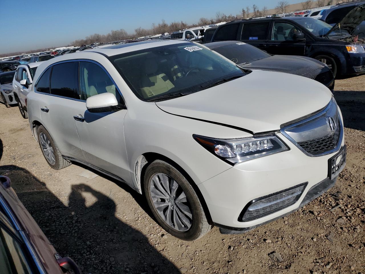 2016 Acura Mdx Technology VIN: 5FRYD4H40GB008812 Lot: 80466653