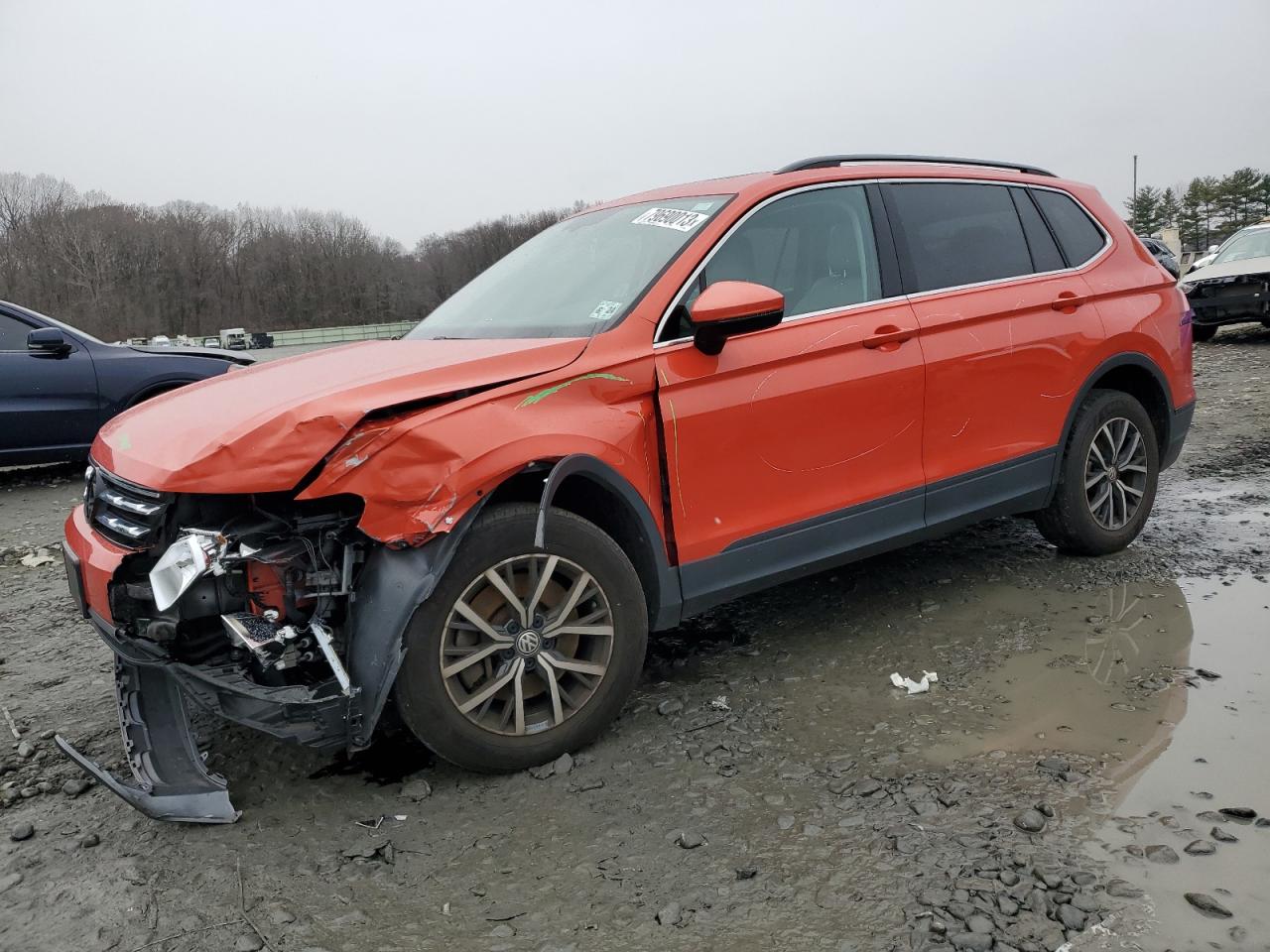 2019 Volkswagen Tiguan Se VIN: 3VV2B7AX5KM148668 Lot: 79690013