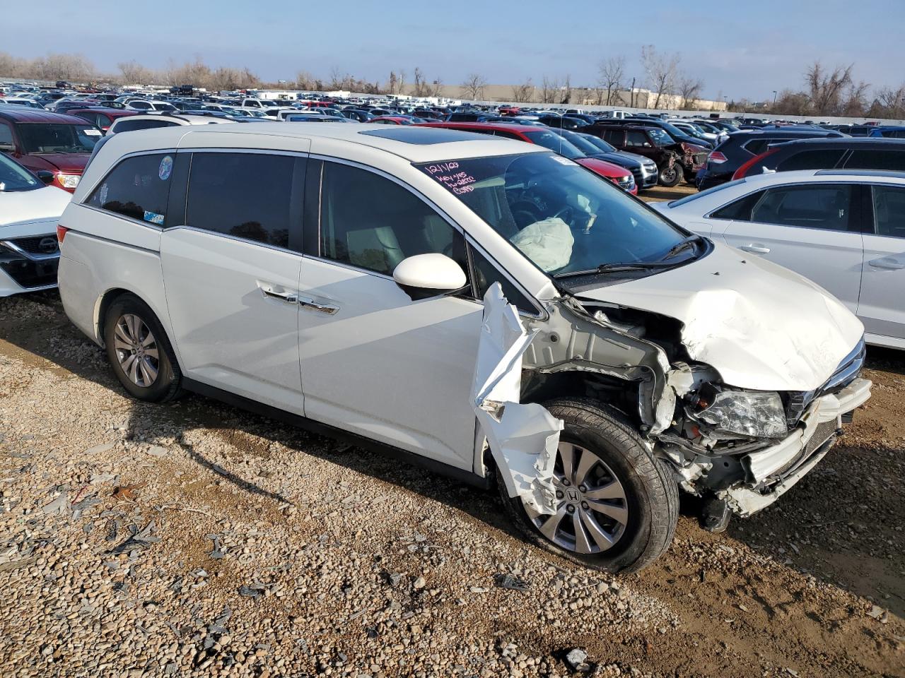 2016 Honda Odyssey Exl VIN: 5FNRL5H60GB077242 Lot: 79152263