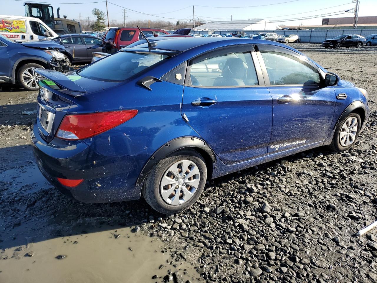 VIN KMHCT4AE6FU916152 2015 HYUNDAI ACCENT no.3