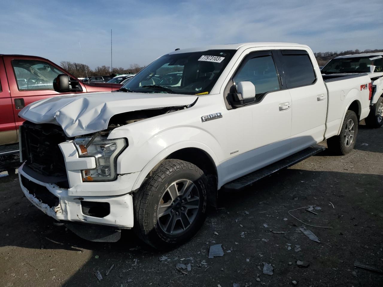 2016 Ford F150 Supercrew VIN: 1FTFW1EGXGFB88456 Lot: 77973103