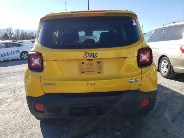 Паркетники JEEP RENEGADE 2015 Желтый