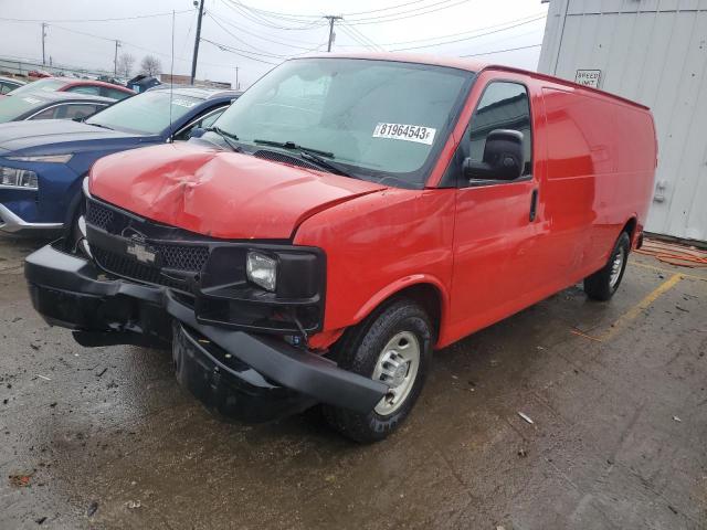  CHEVROLET EXPRESS 2014 Czerwony