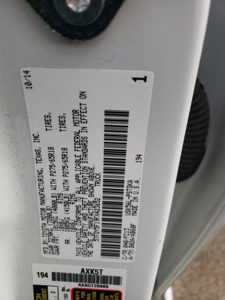 5TFDY5F19FX423652 2015 Toyota Tundra Crewmax Sr5