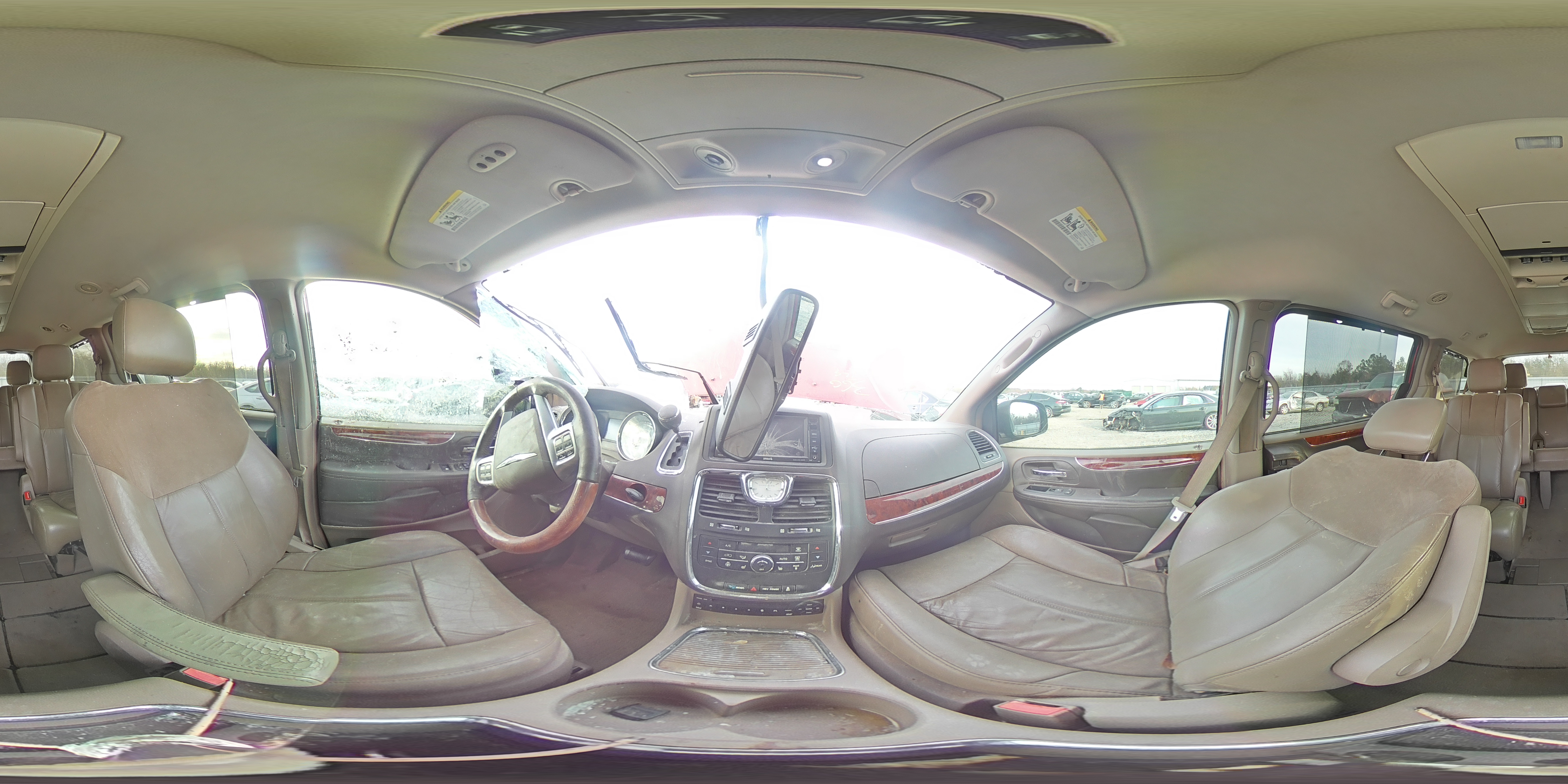 2012 Chrysler Town & Country Limited VIN: 2C4RC1GG0CR163751 Lot: 80048373