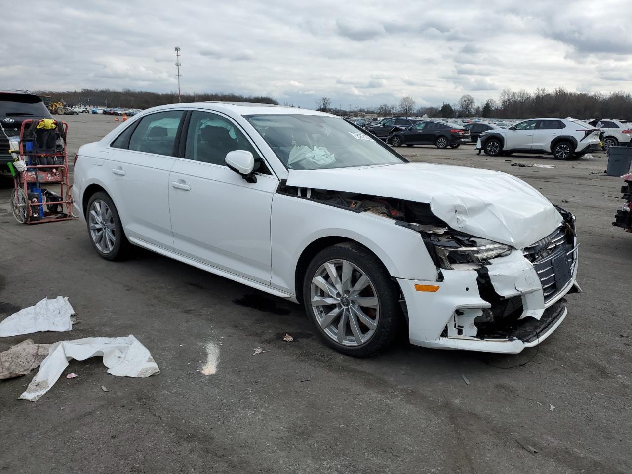 2018 Audi A4 Komfort VIN: WAUANAF42JA172352 Lot: 78977163