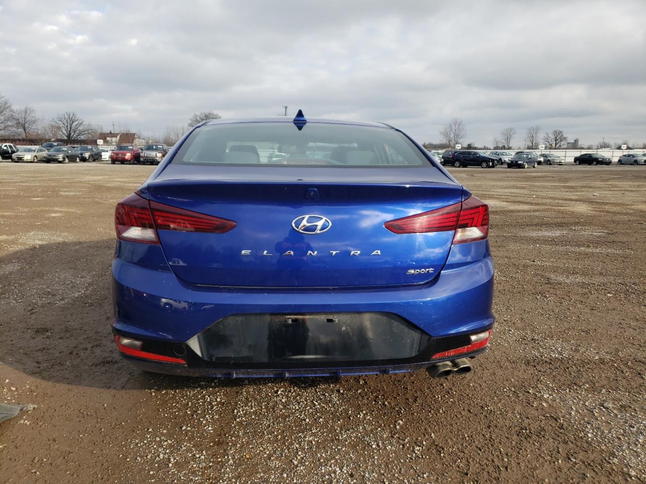 2019 Hyundai Elantra Sport VIN: KMHD04LBXKU891881 Lot: 80460013