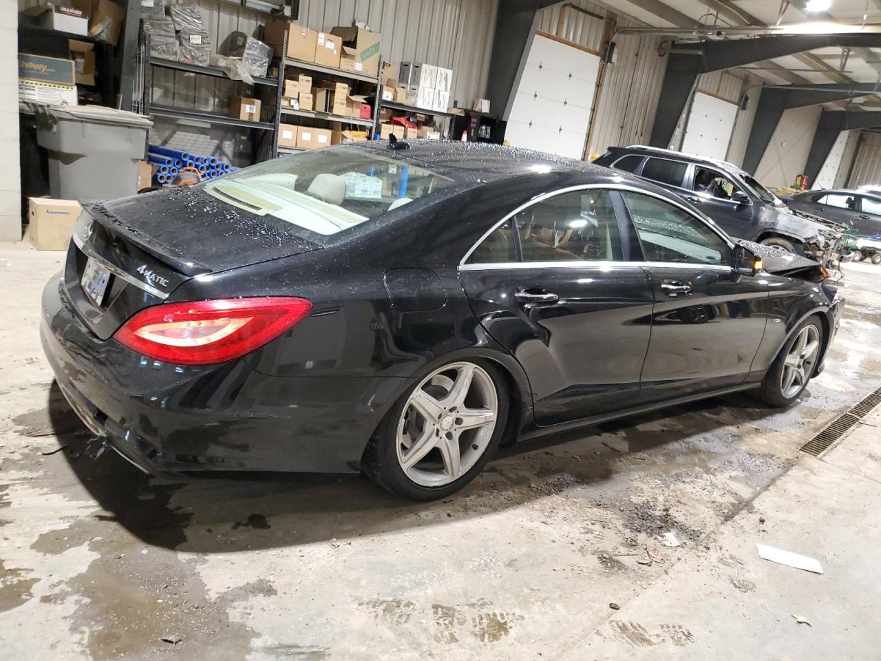 WDDLJ9BB0CA053525 2012 Mercedes-Benz Cls 550 4Matic