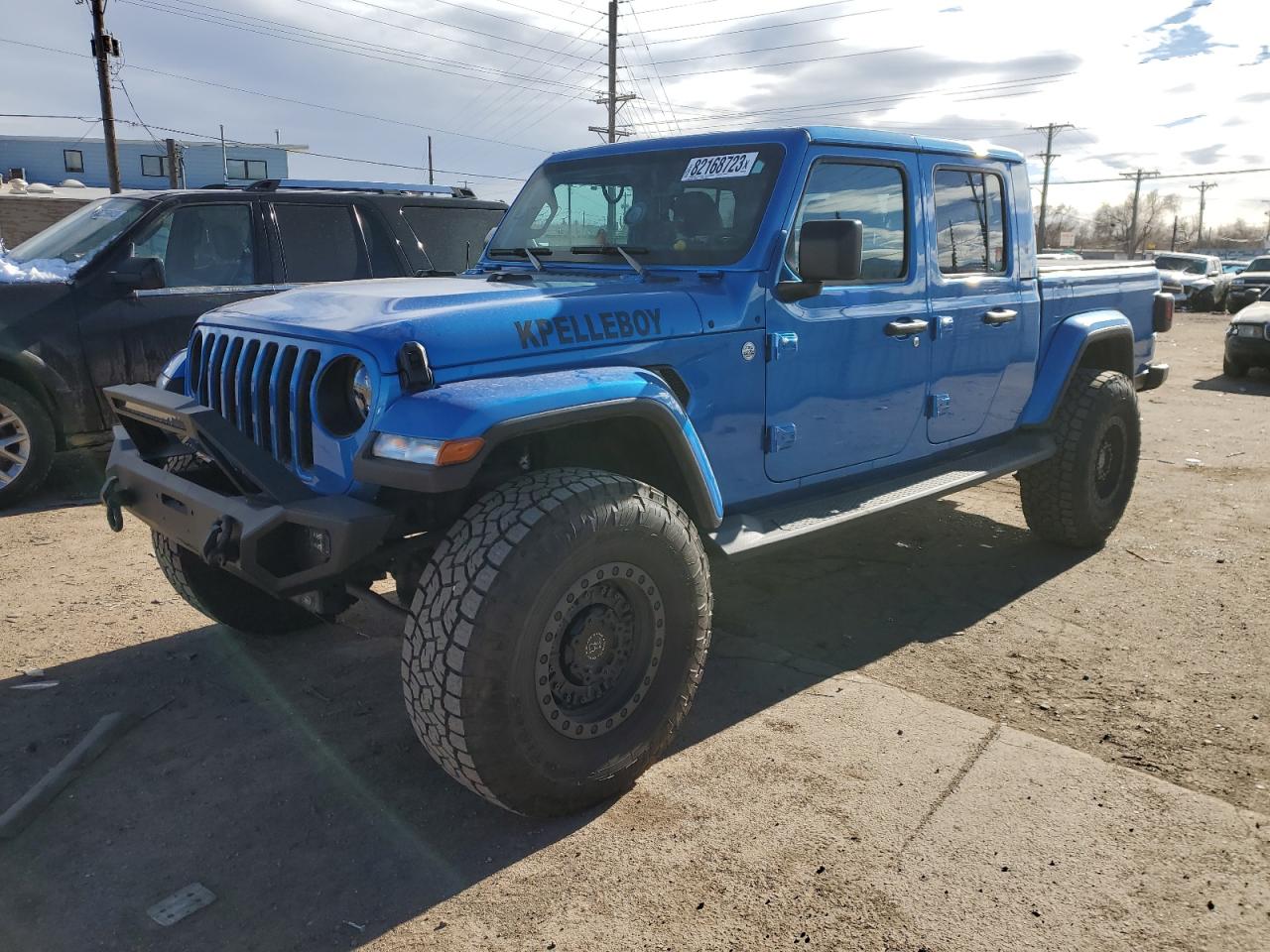 2022 Jeep Gladiator Overland VIN: 1C6HJTFG2NL151411 Lot: 82168723