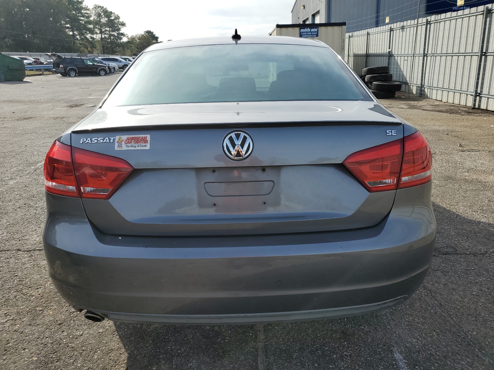 2013 Volkswagen Passat Se vin: 1VWBH7A3XDC030255