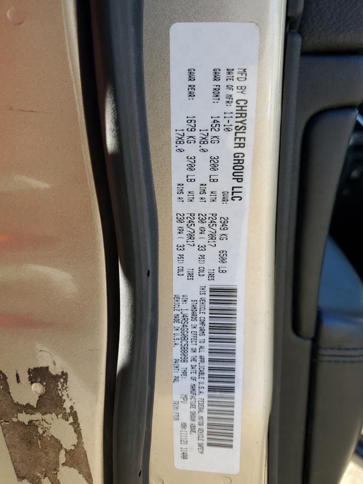 2011 Jeep Grand Cherokee Laredo VIN: 1J4RS4GG0BC588098 Lot: 80894993