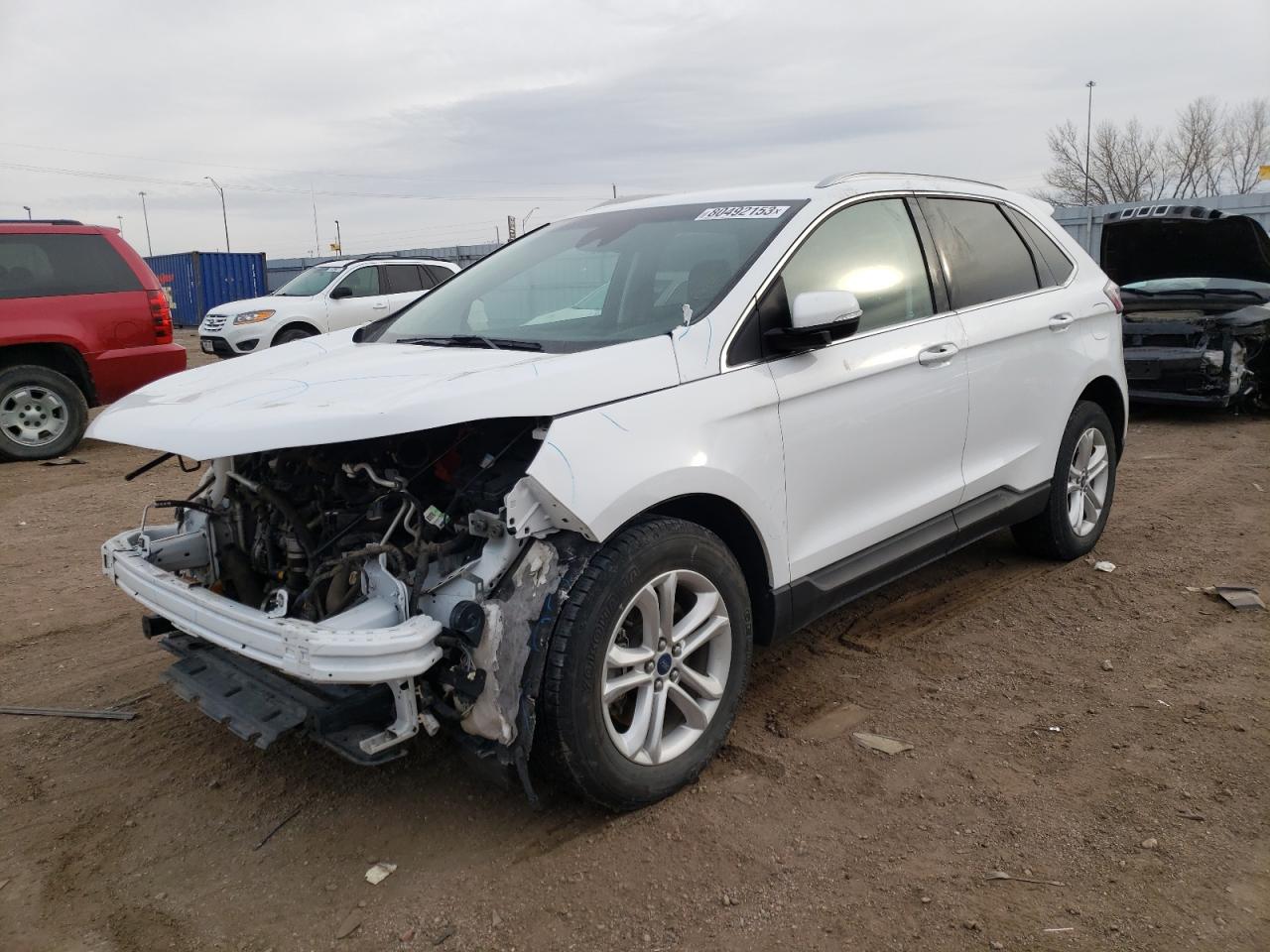 2020 Ford Edge Sel VIN: 2FMPK4J93LBA70703 Lot: 80492153