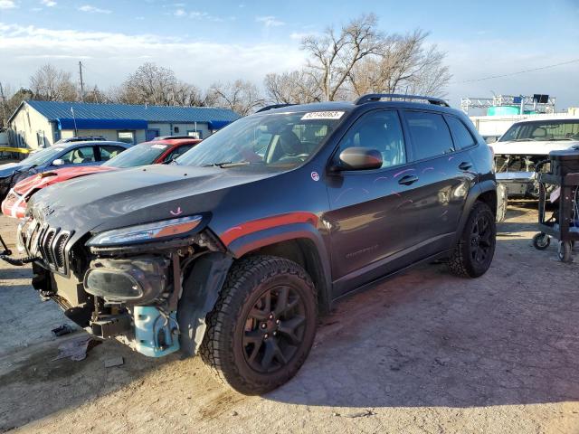 2017 Jeep Cherokee Trailhawk zu verkaufen in Wichita, KS - Undercarriage