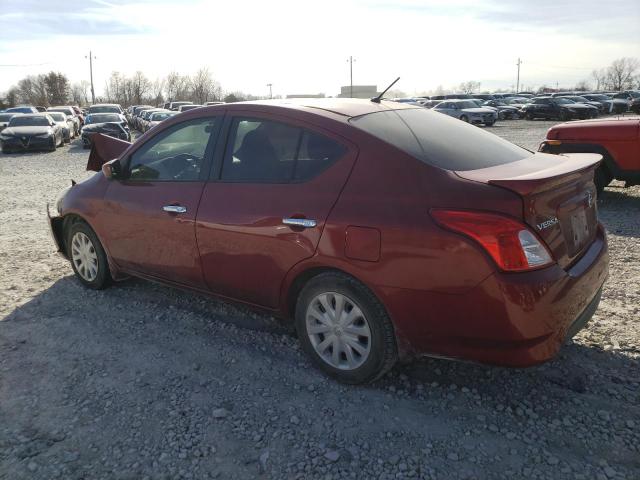 Седаны NISSAN VERSA 2016 Бургунди