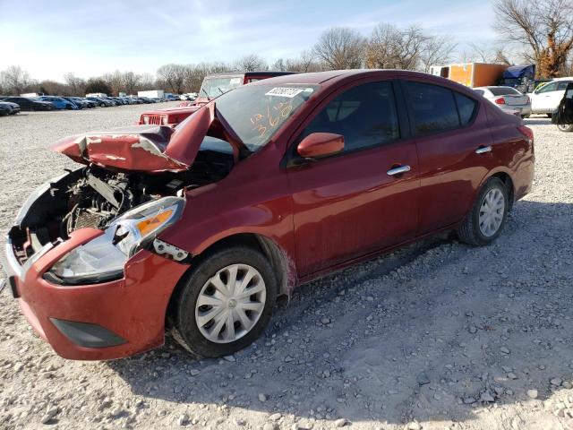 Седаны NISSAN VERSA 2016 Бургунди