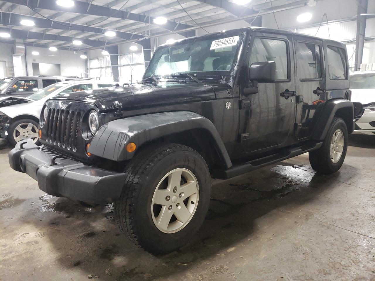 2012 Jeep Wrangler Unlimited Sport VIN: 1C4HJWDG7CL105311 Lot: 79354553