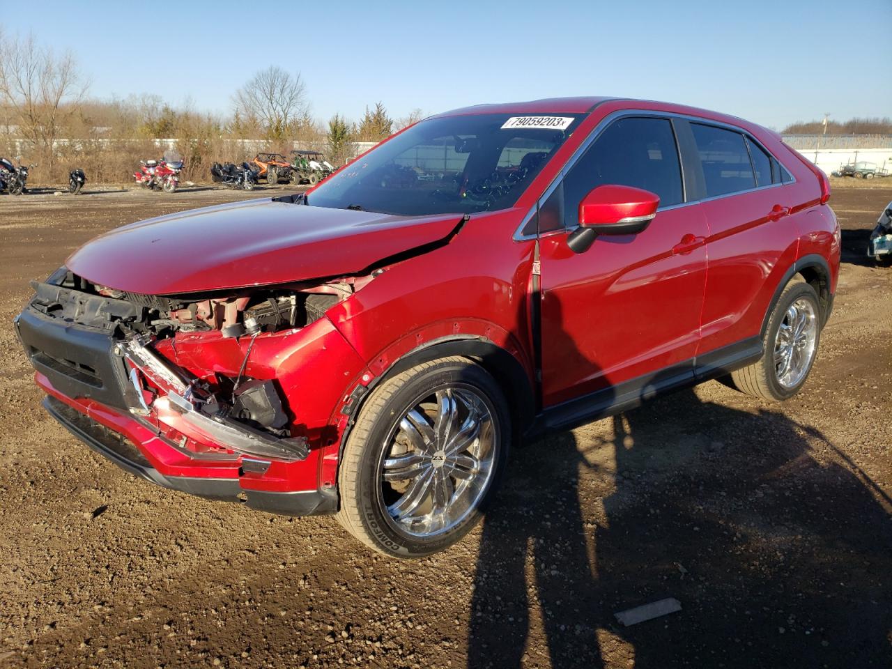 2019 Mitsubishi Eclipse Cross Es VIN: JA4AT3AA8KZ036127 Lot: 79059203