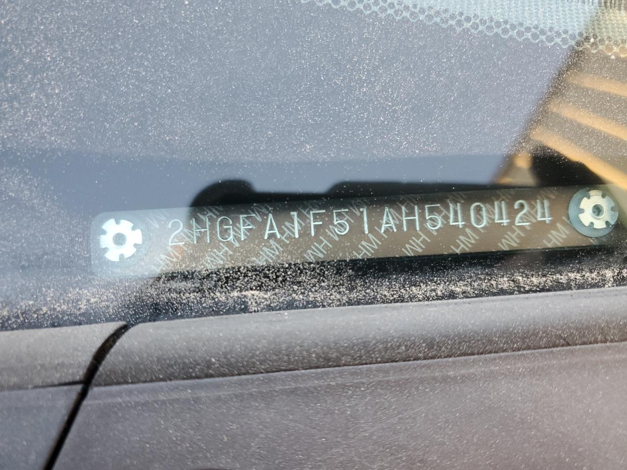 2010 Honda Civic Lx VIN: 2HGFA1F51AH540424 Lot: 82735923