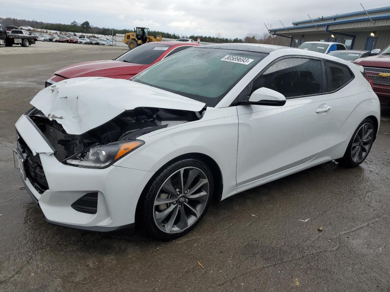 2020 Hyundai Veloster Base VIN: KMHTG6AF0LU026220 Lot: 80589693