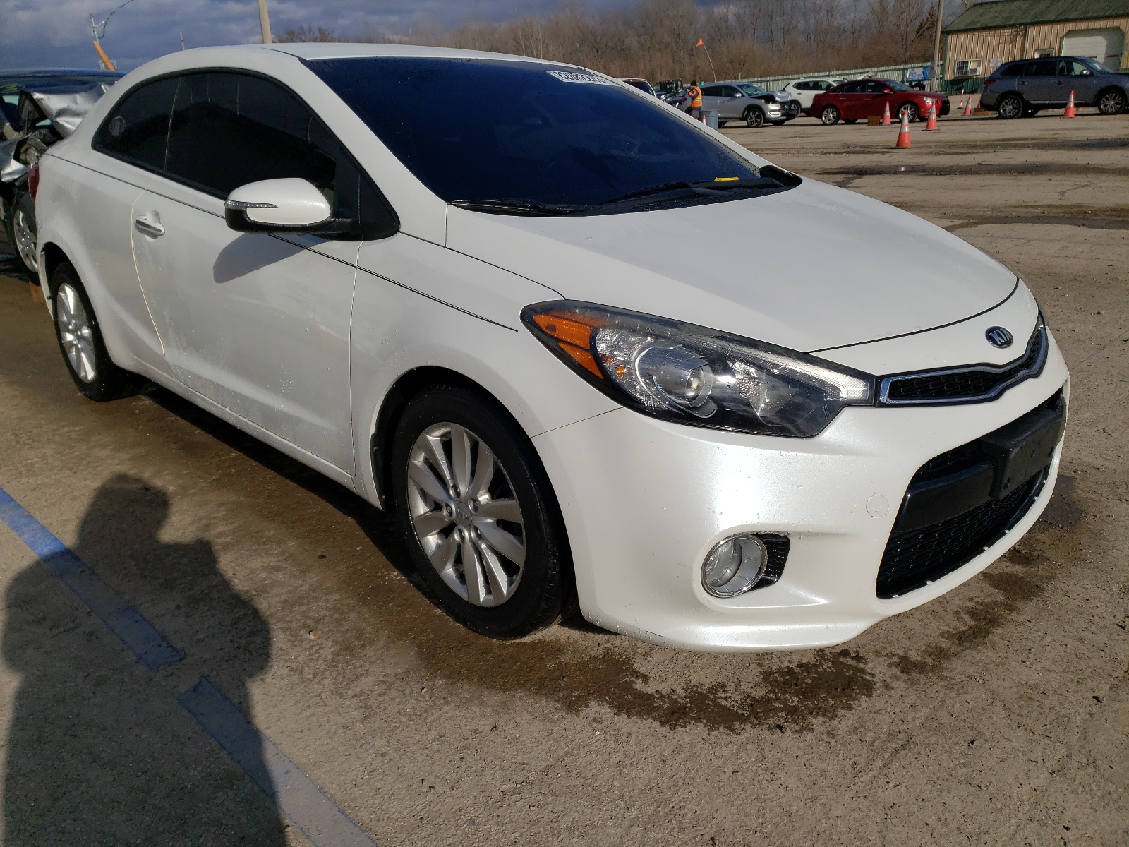 KNAFX6A80E5220582 2014 Kia Forte Ex